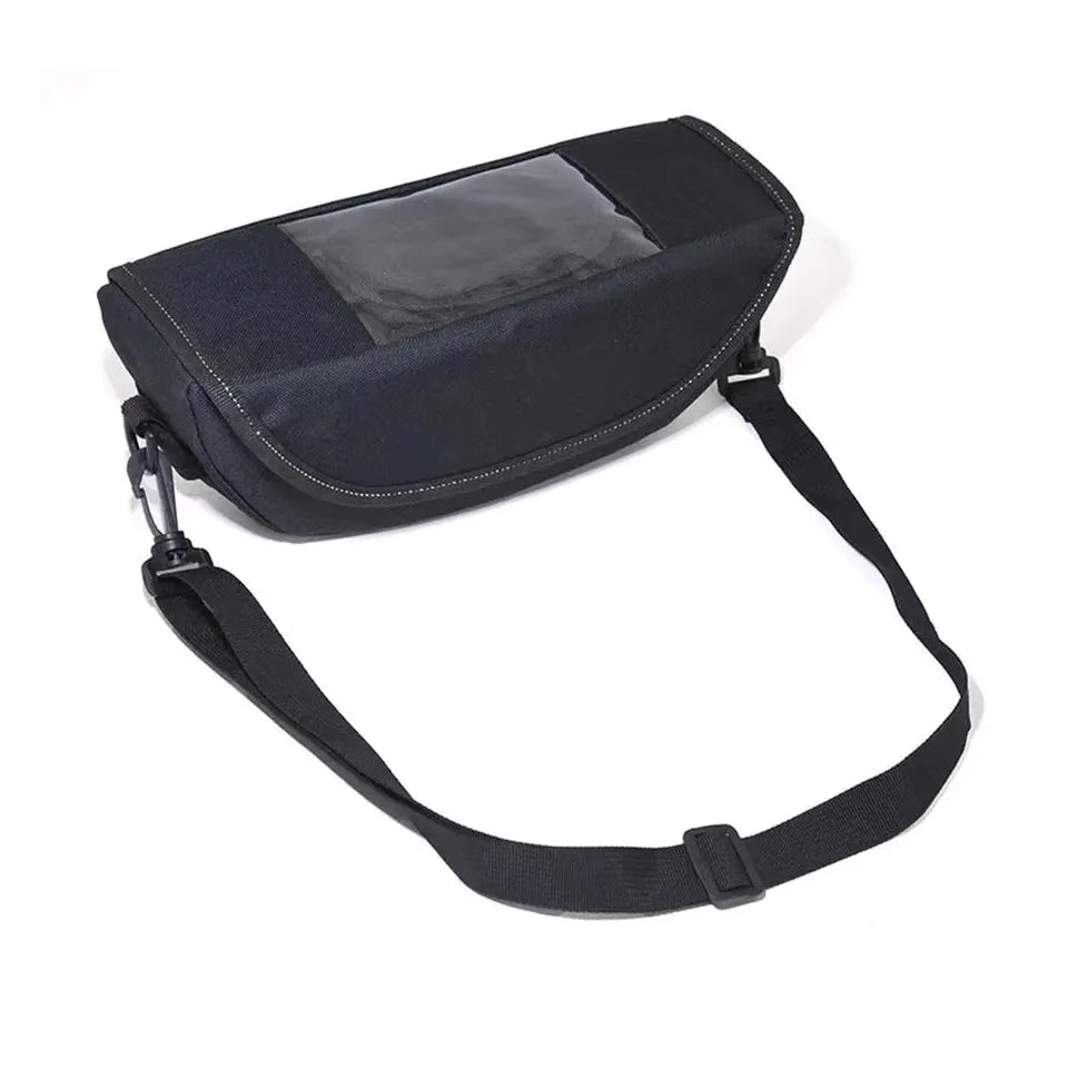 Sacoche guidon moto étanche avec écran tactile smartphone | TheRiderBag™