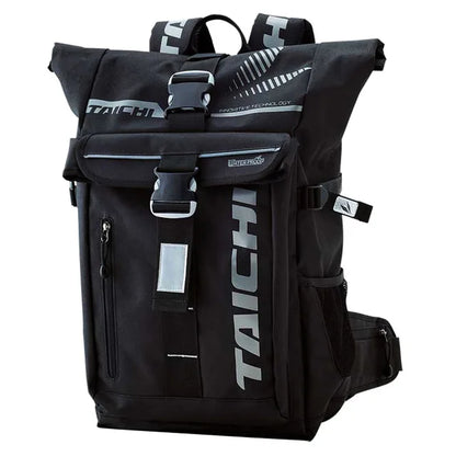 Sac à dos moto 36-55L léger et imperméable pour casque & équipement | TheRiderBag™