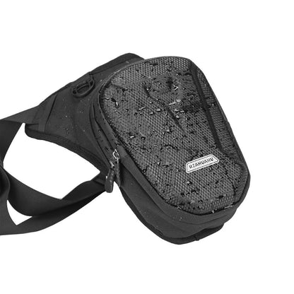 Sacoche de jambe rigide compacte – Coque EVA & tissu étanche – TheRiderBag™