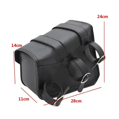 Paire de Sacoches cavalières latérales compactes – Cuir rigide  – TheRiderBag™