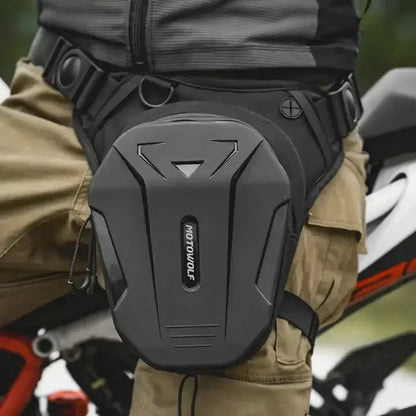 Sacoche de jambe moto Tactique Eva étanche | TheRiderBag™