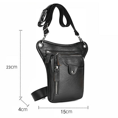 Sacoche de jambe moto vintage pour hommes – TheRiderBag™