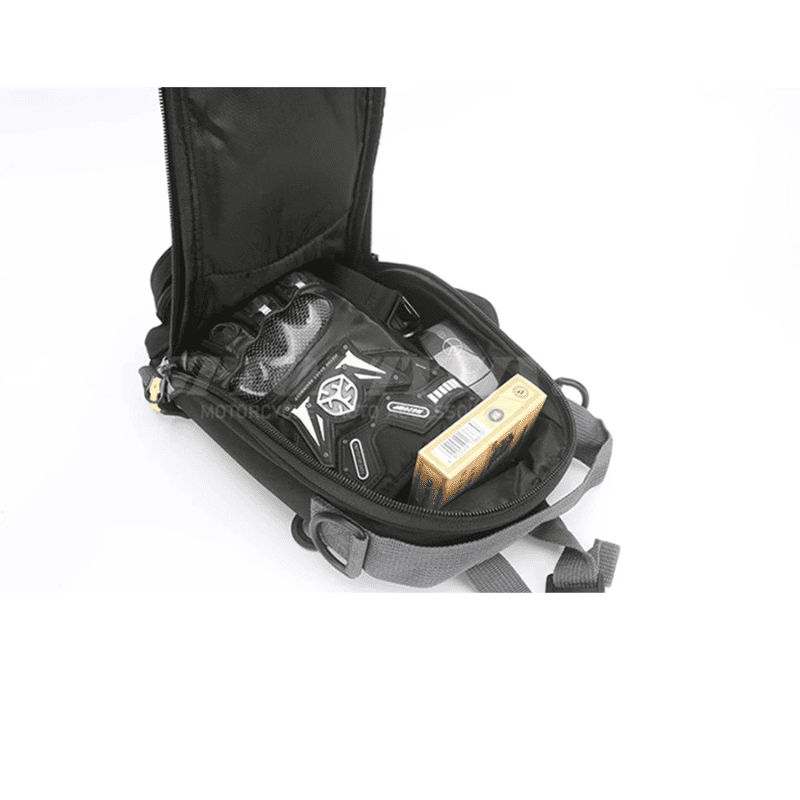 Sacoche réservoir moto magnétique étanche avec coque rigide  | TheRiderBag™