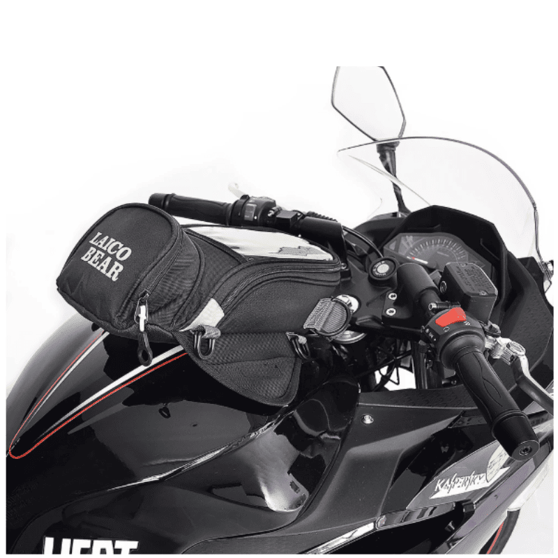 Sacoche réservoir moto magnétique étanche avec coque rigide  | TheRiderBag™